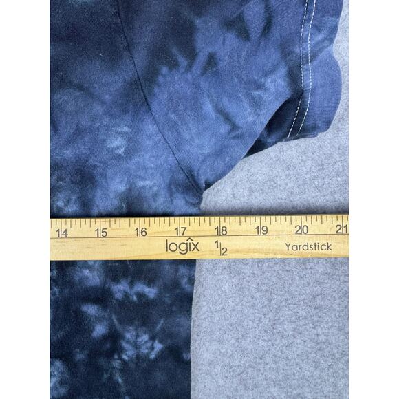 KISS Shirt Size S Blue Tie Dye Short‎ Sleeve Crewneck Tee Rock Band DEFECT - Picture 5 of 9